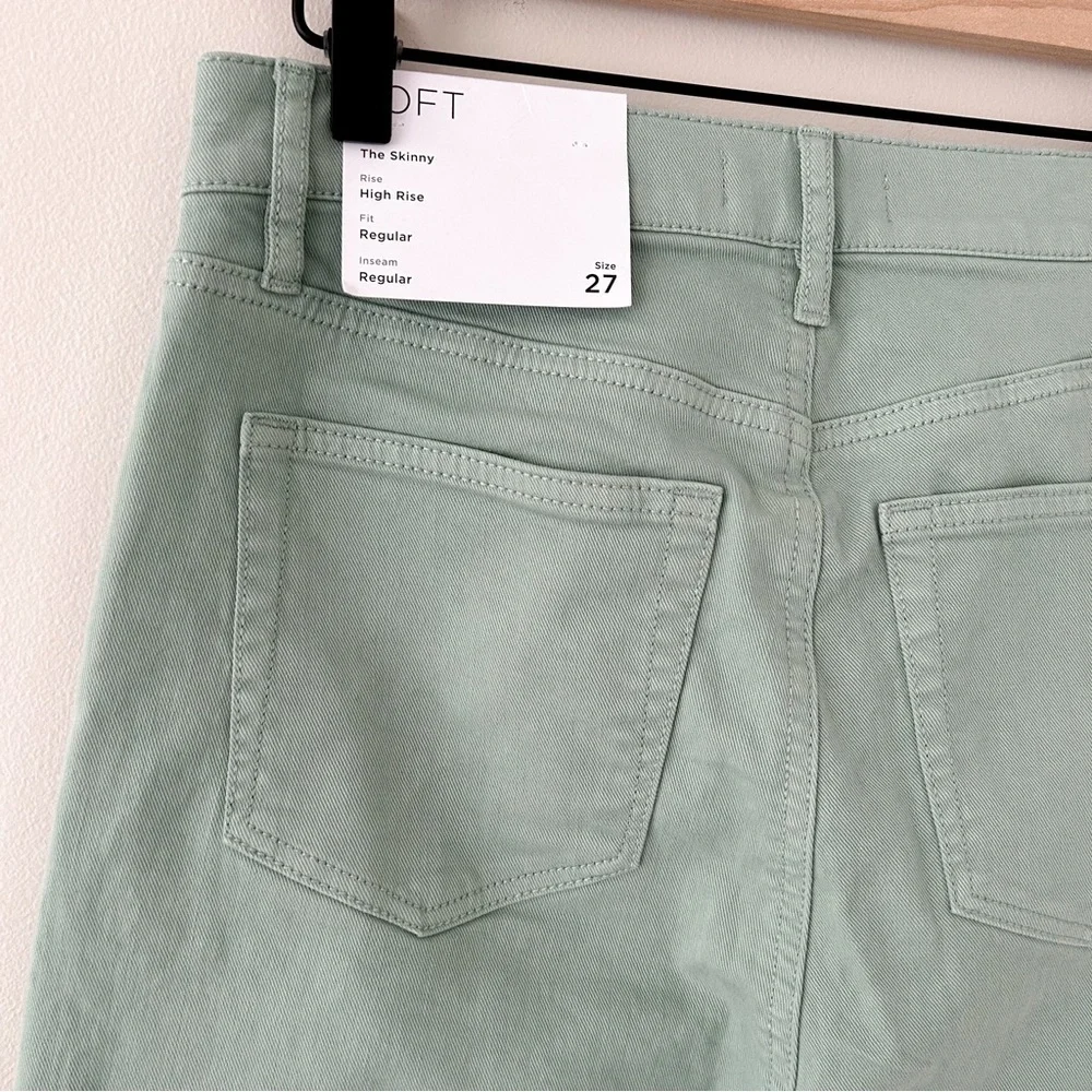 LOFT high rise skinny jeans NWT - Picture 3 of 6